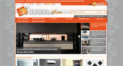 Desktop Screenshot of cucinaidea.com