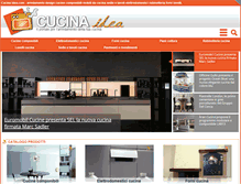 Tablet Screenshot of cucinaidea.com